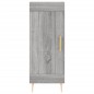 vidaXL Aparador alto madera contrachapada gris Sonoma 34,5x34x180 cm vidaXL Aparador alto madera contrachapada gris Sonoma 34,5x34x180 cm