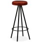 vidaXL Set muebles de bar 3 pzas madera maciza reciclada cuero genuino vidaXL Set muebles de bar 3 pzas madera maciza reciclada cuero genuino