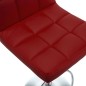 vidaXL Taburetes de cocina 2 unidades cuero sintético color vino tinto vidaXL Taburetes de cocina 2 unidades cuero sintético color vino tinto