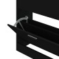 vidaXL Mueble zapatero madera contrachapada negro 63x24x81 cm vidaXL Mueble zapatero madera contrachapada negro 63x24x81 cm