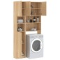 vidaXL Mueble para lavadora madera de ingeniería roble Sonoma vidaXL Mueble para lavadora madera de ingeniería roble Sonoma