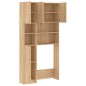 vidaXL Mueble para lavadora madera de ingeniería roble Sonoma vidaXL Mueble para lavadora madera de ingeniería roble Sonoma