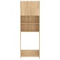 vidaXL Mueble para lavadora madera de ingeniería roble Sonoma vidaXL Mueble para lavadora madera de ingeniería roble Sonoma