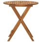 vidaXL Comedor de jardín plegable 3 piezas madera maciza de acacia vidaXL Comedor de jardín plegable 3 piezas madera maciza de acacia