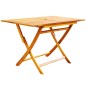 vidaXL Set comedor de jardín plegable 7 piezas madera maciza de acacia vidaXL Set comedor de jardín plegable 7 piezas madera maciza de acacia