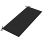 vidaXL Banco de jardín 3 plazas madera eucalipto gris y cojín 150 cm vidaXL Banco de jardín 3 plazas madera eucalipto gris y cojín 150 cm