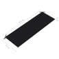 vidaXL Banco de jardín 3 plazas madera eucalipto gris y cojín 150 cm vidaXL Banco de jardín 3 plazas madera eucalipto gris y cojín 150 cm