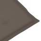 vidaXL Silla mecedora con cojines madera maciza de acacia vidaXL Silla mecedora con cojines madera maciza de acacia