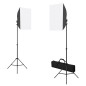 vidaXL Kit de estudio fotográfico con luces softbox y reflector vidaXL Kit de estudio fotográfico con luces softbox y reflector