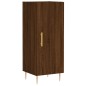 vidaXL Aparador alto madera contrachapada roble marrón 34,5x34x180 cm vidaXL Aparador alto madera contrachapada roble marrón 34,5x34x180 cm