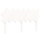 vidaXL Estructura de cama con cabecero madera maciza blanco 140x190 cm vidaXL Estructura de cama con cabecero madera maciza blanco 140x190 cm
