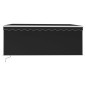 vidaXL Toldo retráctil manual con persiana y luz LED antracita 3x2,5 m vidaXL Toldo retráctil manual con persiana y luz LED antracita 3x2,5 m