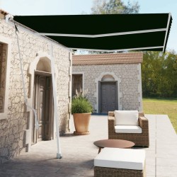 vidaXL Toldo de pie automático gris antracita 350x250 cm