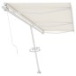 vidaXL Toldo de pie retráctil manual crema 600x300 cm vidaXL Toldo de pie retráctil manual crema 600x300 cm