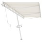 vidaXL Toldo de pie automático crema 600x300 cm vidaXL Toldo de pie automático crema 600x300 cm