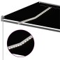 vidaXL Toldo automático LED sensor de viento gris antracita 500x300 cm vidaXL Toldo automático LED sensor de viento gris antracita 500x300 cm