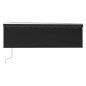 vidaXL Toldo automático retráctil con persiana gris antracita 4x3 m vidaXL Toldo automático retráctil con persiana gris antracita 4x3 m