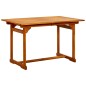 vidaXL Juego de comedor de jardín 5 piezas madera maciza de acacia vidaXL Juego de comedor de jardín 5 piezas madera maciza de acacia