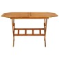 vidaXL Juego de comedor de jardín 7 piezas madera maciza de acacia vidaXL Juego de comedor de jardín 7 piezas madera maciza de acacia