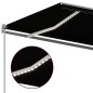 vidaXL Toldo retráctil manual con postes gris antracita 6x3 m vidaXL Toldo retráctil manual con postes gris antracita 6x3 m