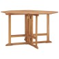 vidaXL Set de comedor de jardín plegable 5 pzas madera maciza de teca vidaXL Set de comedor de jardín plegable 5 pzas madera maciza de teca