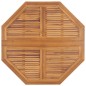 vidaXL Set de comedor de jardín plegable 5 pzas madera maciza de teca vidaXL Set de comedor de jardín plegable 5 pzas madera maciza de teca