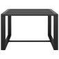vidaXL Set muebles de jardín 5 pzas y cojines aluminio gris antracita vidaXL Set muebles de jardín 5 pzas y cojines aluminio gris antracita