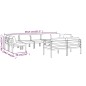 vidaXL Set muebles de jardín 9 pzas y cojines aluminio gris antracita vidaXL Set muebles de jardín 9 pzas y cojines aluminio gris antracita