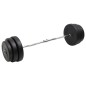 vidaXL Mancuerna curl con discos 90 kg vidaXL Mancuerna curl con discos 90 kg