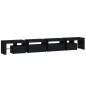 vidaXL Mueble de TV con luces LED Negro 260x36,5x40 cm vidaXL Mueble de TV con luces LED Negro 260x36,5x40 cm