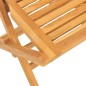 vidaXL Juego de comedor de jardín 7 piezas madera maciza de teca