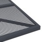 vidaXL Juego de comedor de jardín 3 piezas acero gris antracita