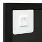 vidaXL Espejos de pared 3 uds metal negro 80x60 cm vidaXL Espejos de pared 3 uds metal negro 80x60 cm