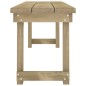 vidaXL Set de comedor para jardín 3 pzas madera maciza pino impregnada vidaXL Set de comedor para jardín 3 pzas madera maciza pino impregnada