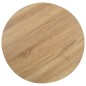vidaXL Mesa de bistró MDF marrón claro 80 cm vidaXL Mesa de bistró MDF marrón claro 80 cm