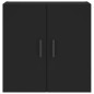 vidaXL Armario de pared madera de ingeniería negro 60x31x60 cm vidaXL Armario de pared madera de ingeniería negro 60x31x60 cm