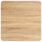 vidaXL Mesa de bistró MDF marrón claro 60x60 cm vidaXL Mesa de bistró MDF marrón claro 60x60 cm