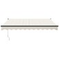vidaXL Toldo retráctil automático color crema 3x2,5 m vidaXL Toldo retráctil automático color crema 3x2,5 m