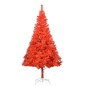 vidaXL Árbol de Navidad preiluminado con luces y bolas rojo 180 cm vidaXL Árbol de Navidad preiluminado con luces y bolas rojo 180 cm