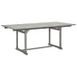 vidaXL Juego de comedor de jardín 5 piezas madera maciza de acacia vidaXL Juego de comedor de jardín 5 piezas madera maciza de acacia