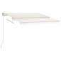 vidaXL Toldo de pie manual retráctil crema 350x250 cm vidaXL Toldo de pie manual retráctil crema 350x250 cm