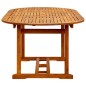 vidaXL Set de comedor de jardín de 7 piezas ratán sintético marrón vidaXL Set de comedor de jardín de 7 piezas ratán sintético marrón