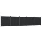 vidaXL Panel de valla WPC gris 872x186 cm vidaXL Panel de valla WPC gris 872x186 cm