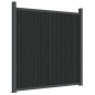 vidaXL Panel de valla WPC gris 872x186 cm vidaXL Panel de valla WPC gris 872x186 cm