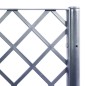 vidaXL Jardinera con enrejado PP gris 160x40x142 cm vidaXL Jardinera con enrejado PP gris 160x40x142 cm