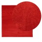vidaXL Alfombra de pelo corto OVIEDO rojo 160x160 cm