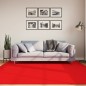 vidaXL Alfombra de pelo corto OVIEDO rojo 200x200 cm vidaXL Alfombra de pelo corto OVIEDO rojo 200x200 cm