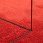 vidaXL Alfombra de pelo corto OVIEDO rojo 80x200 cm vidaXL Alfombra de pelo corto OVIEDO rojo 80x200 cm
