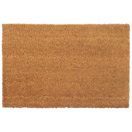 vidaXL Felpudo de fibra de coco natural 50x80 cm