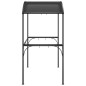 vidaXL Cenador barbacoa estante lateral acero antracita 220x115x230 cm vidaXL Cenador barbacoa estante lateral acero antracita 220x115x230 cm